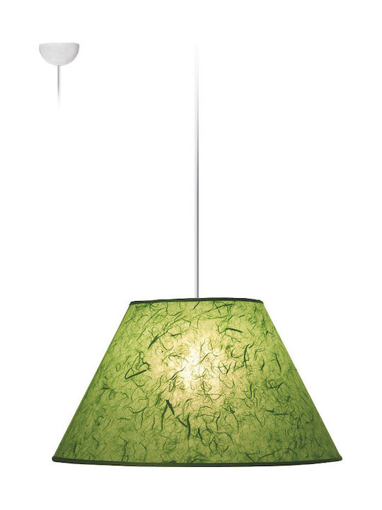 Starlight ΚΑ-ΙΣ-Κ1-30-2601 ΚΡ Pendant Light Green Bell with Socket E27