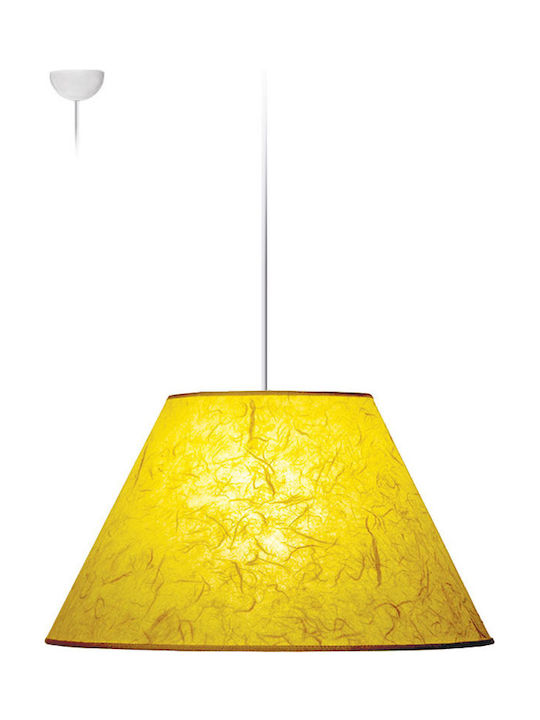 Starlight ΚΑ-ΙΣ-Κ1-35-2601 ΚΡ Pendant Light Yellow Bell with Socket E27