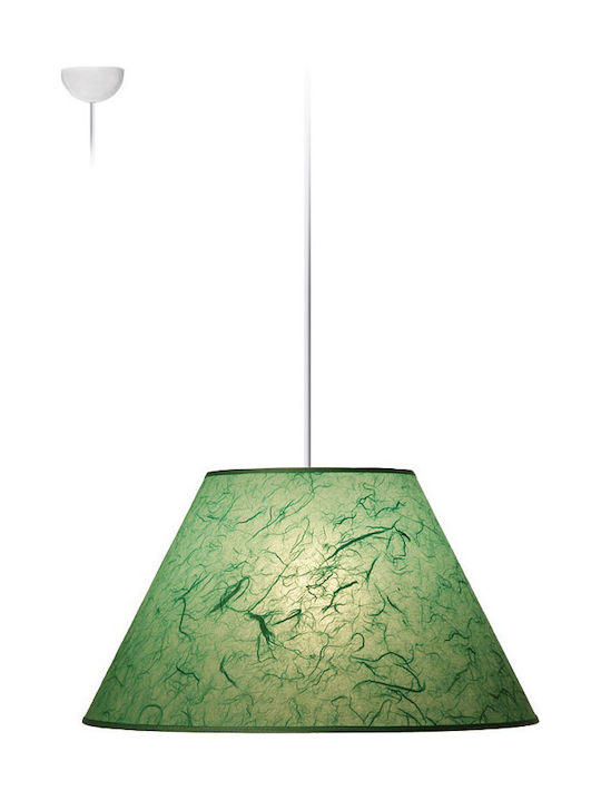 Starlight ΚΑ-ΙΣ-Κ1-30-2601 ΚΡ Pendant Light Green Bell with Socket E27