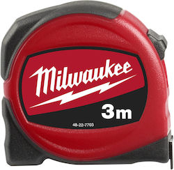Milwaukee Slim Line Μετροταινία με Αυτόματη Επαναφορά και Μαγνήτη Milwaukee Slim Line Μετροταινία με Αυτόματη Επαναφορά και Μαγνήτη