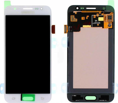 Samsung Mobile Phone Screen Replacement with Touch Mechanism for Galaxy J5 2015 (White)