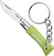 Opinel Keychain No 02 Pocket Knife Light Green