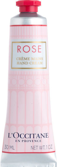 L'Occitane En Provence Rose Crema de mâini hidratantă 30ml