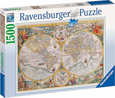 Historic Map Puzzle 2D 1500 Pieces