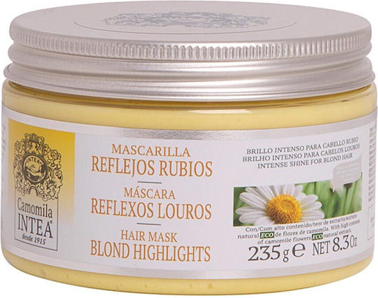 Intea Camomile Hair Mask Blond Highlights για Διατήρηση Χρώματος με Χαμομήλι 250ml