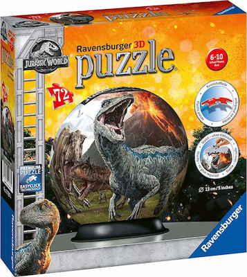 Puzzleball Jurassic World for 6++ Years 72pcs Ravensburger