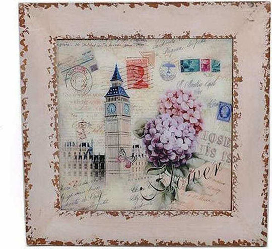 Fylliana London Ramă Lemn 56x56cm