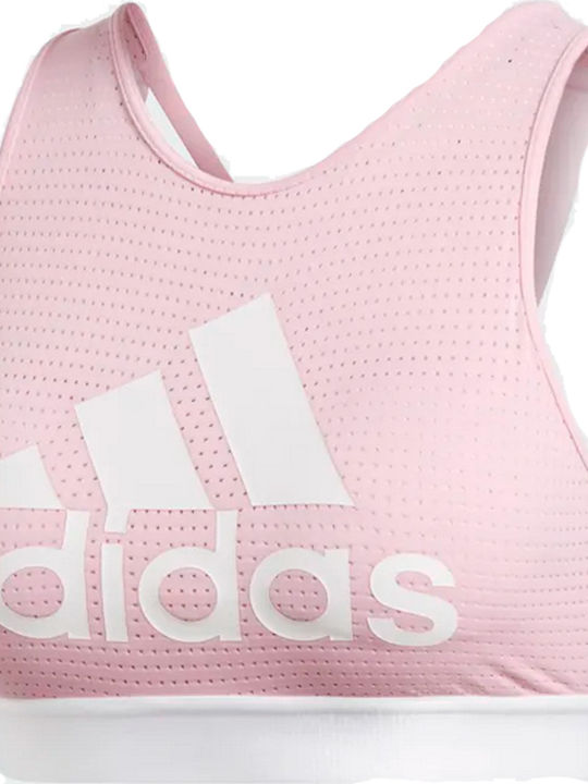 Adidas Halter 2.0 Γυναικείο Αθλητικό Μπουστάκι Ροζ