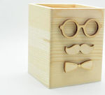 Wooden lead box small gentleman (152084)