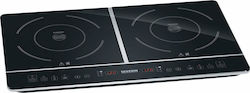 Severin DK 1031 Induction Countertop Double Burner Black