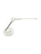 Platinet 44393 LED Φωτιστικό Γραφείου Αναδιπλούμενο σε Ασημί Χρώμα