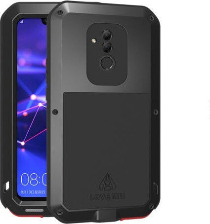 Love Mei POWERFUL Back Cover Metallic Black (Huawei Mate 20 Lite)