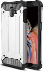 Hurtel Back Cover Silver (Galaxy J6+)
