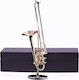 SP Souliotis Metallic Miniature Musical Instrument 4x4x16cm