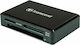 Transcend RDC8K2 Card Reader USB 3.1 για SD/microSD/CompactFlash