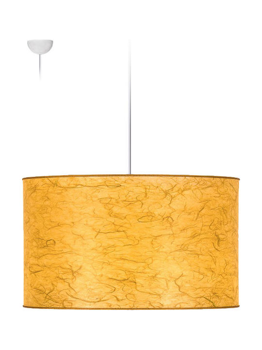 Starlight Hängelampe Gelb mit Fassung E27 45cm.