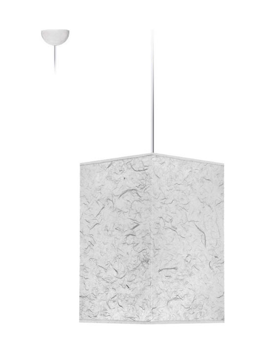 Starlight Pendant Light White 25x25x40cm
