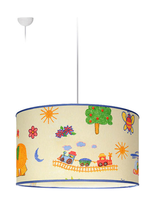 Starlight Einfaches Licht Kinderdeckenleuchte Deckenleuchte mit Fassung E27 Mehrfarbig 33x22cm