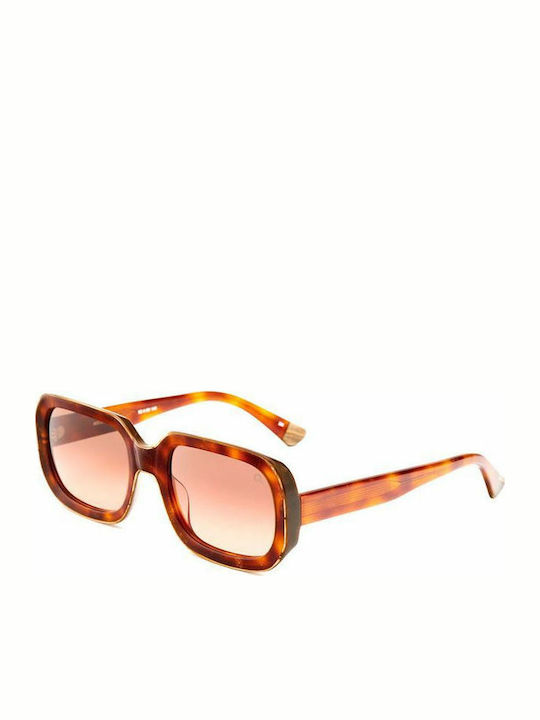 Etnia Barcelona Milos Women's Sunglasses with Brown Tartaruga Plastic Frame