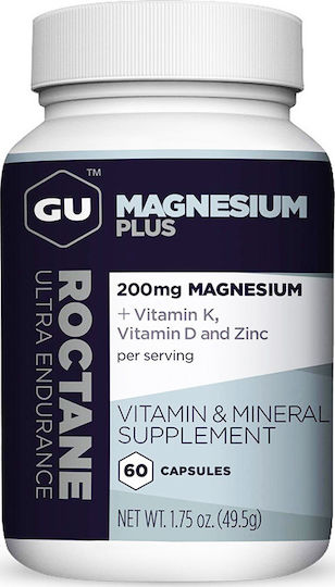 GU Roctane Magnesium Plus 200мг 60 капси