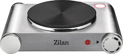 Zilan Enamel Countertop Single Burner Gray