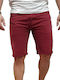 Basehit Herrenshorts Chino Cherry