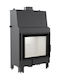 Kratki MBA PW 17 W Ενεργειακό Τζάκι Ξύλου Καλοριφέρ 17kW Ίσιο με Ανοιγόμενη Πόρτα Κλειστού Δοχείου