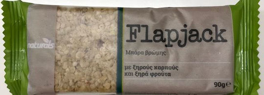 Naturals Μπάρα Ξηρών Καρπών / Βρώμης / Ενέργειας / Flapjack με Ξηροί Καρποί & Φρούτα 90gr