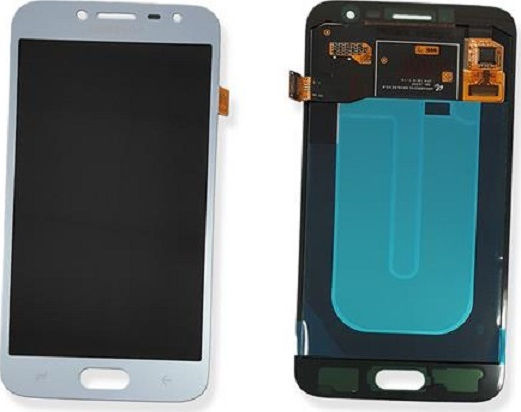 Samsung Οθόνη με Μηχανισμό Αφής για Galaxy J2 (2018) (Ασημί)