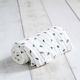 Nima Muslin Swaddle Blanket Boo White 110x150cm