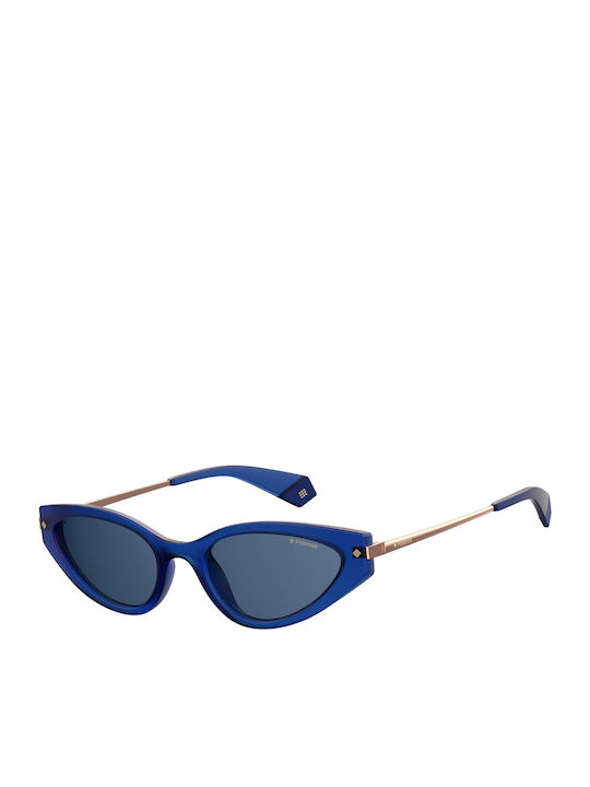 Polaroid Women's Sunglasses with Blue Frame and...
