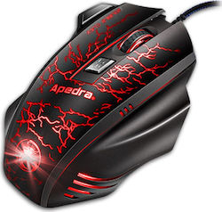 APedra A7 Gaming Mouse Black