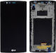 LG Οθόνη με Μηχανισμό Αφής για LG G4 (Μαύρο)