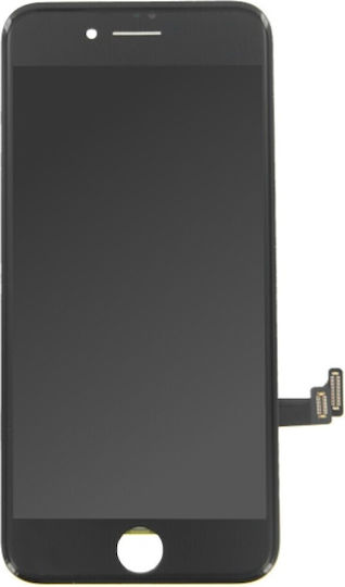 MPSMobile Οθόνη mit Touch-Mechanismus für iPhone 8 (Schwarz)