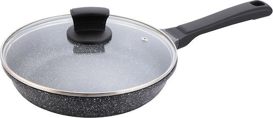 Maestro Pan Mit Deckel aus Aluminium mit Steinbeschichtung 28cm