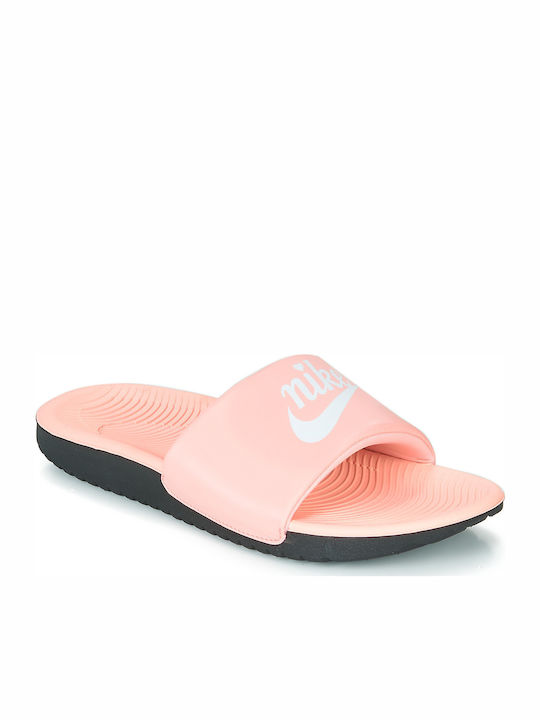 Nike kawa slide rosa clearance