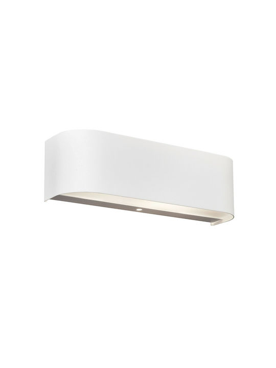 Trio Lighting Adriano Modern Lampă de Perete cu LED Integrat și Lumină Alb Cald Alb Lățime 30cm