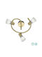 Trio Lighting Levisto Triple Spot with Socket E14 in Yellow Color