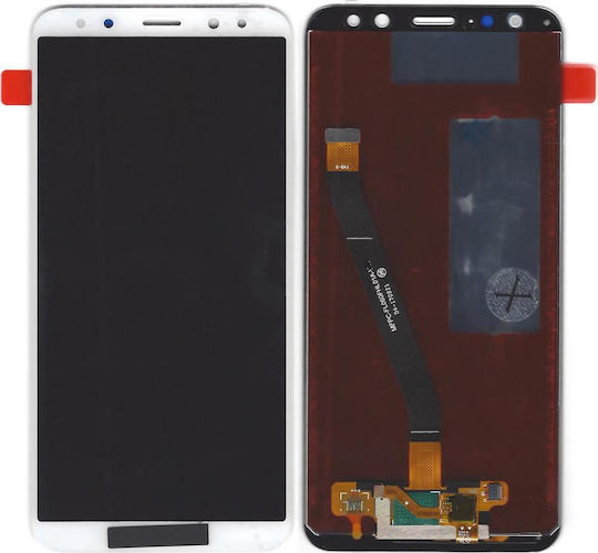 Οθόνη mit Touch-Mechanismus für Huawei Mate 10 Lite (Weiß)