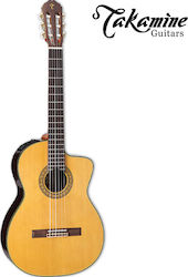 Takamine Elektro-Klassik Gitarre 4/4 TC132SC Natürlich