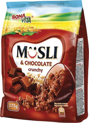 Bona Vita Musli & Chocolate Crunchy Muesli Oat 375gr