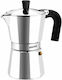 Monix Vitro Express Μπρίκι Espresso 12cups Inox Ασημί