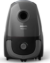 Philips Ηλεκτρική Σκούπα 750W με Σακούλα 3lt Γκρι