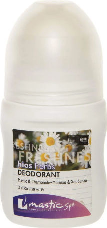 Mastic Spa Freshness Deodorant Mastic & Chamomile Deodorant sub formă de Roll-On 50ml