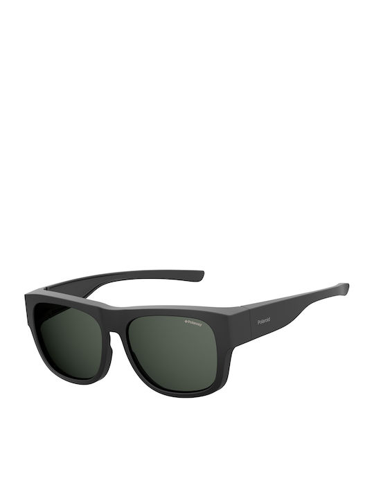 Polaroid Men's Sunglasses with Black Horn-Rimme...