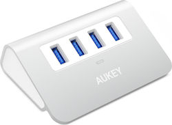 Aukey CB-H5 USB Hub 4 Θυρών (USB-A)