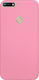 Senso Back Cover Din Silicon Roz Huawei Y7 2018/Y7 Prime 2018