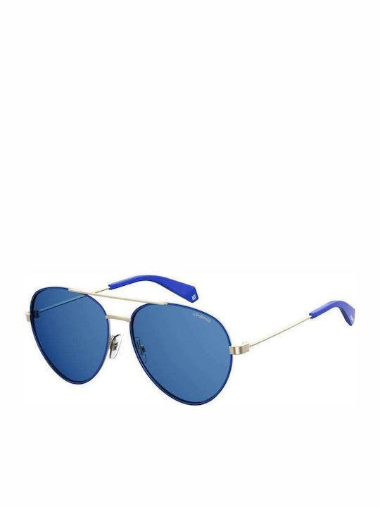 Polaroid Sonnenbrillen mit Blau Rahmen mit Polarisiert Linse PLD6055/S PJP/C3