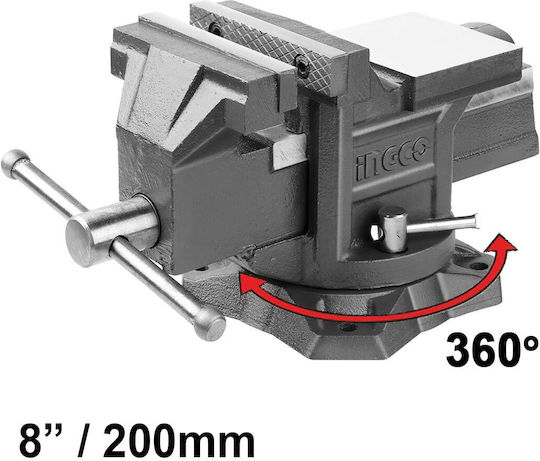 Ingco Swivel Base Vise 100mm HBV088