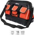 Yato Over the Shoulder Tool Bag Orange L41xW21xH33cm